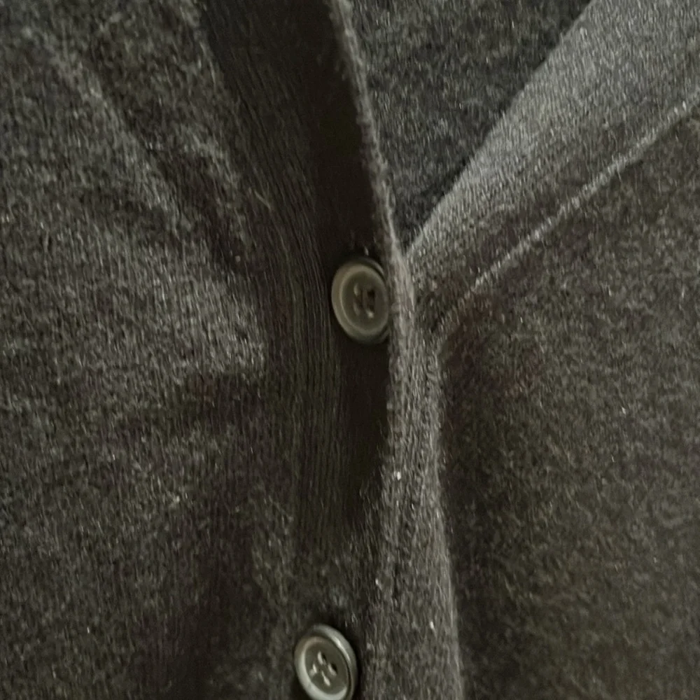 J. Crew wool blend black cardigan